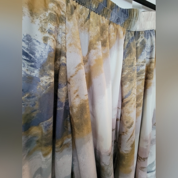 Water Color Maxi Skirt - Picture 2 of 6